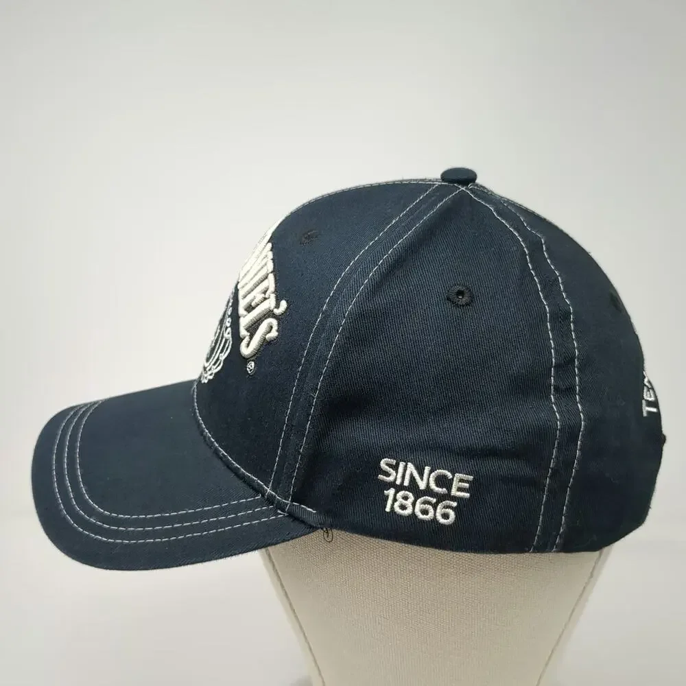 F&M Co Jack Daniel's Baseball Cap Blue One Size Slideback Embroidered Hat